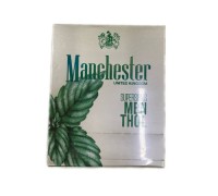 Сигареты Manchester Super Slims Menthol (Манчестер Супер Слимс Ментол) оптом