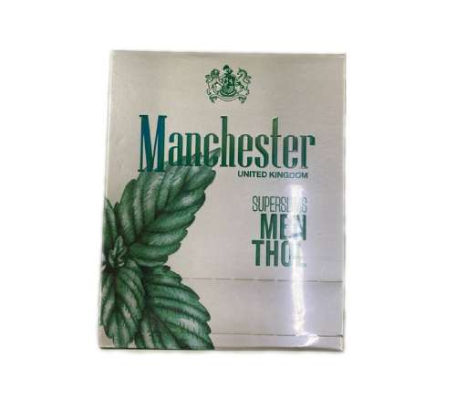 Сигареты Manchester Super Slims Menthol (Манчестер Супер Слимс Ментол) оптом
