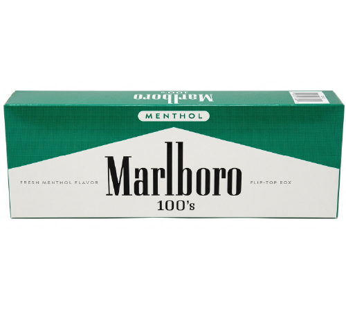 Сигареты Marlboro Menthol 100’s Fresh Menthol Flavor (Марлборо Свежий Ментоловый Вкус 100 мм) оптом