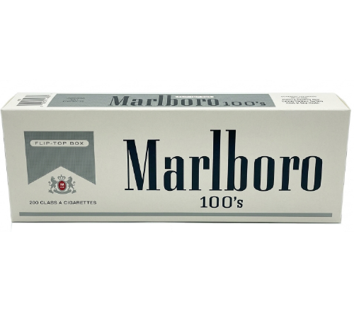 Сигареты Marlboro Silver 100's (Мальборо Серебряная Серия 100 мм) оптом