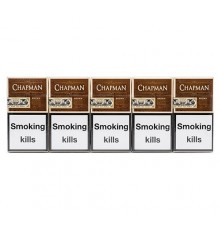 Сигареты Chapman Brown Super Slim (Кофейно-Шоколадный) оптом