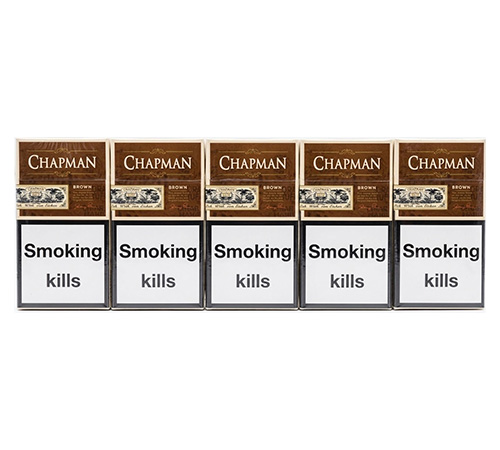 Сигареты Chapman Brown Super Slim (Кофейно-Шоколадный) оптом