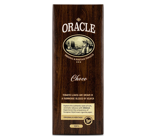 Сигареты Oracle Choco 100's (Оракл Шоколад 100 мм) оптом